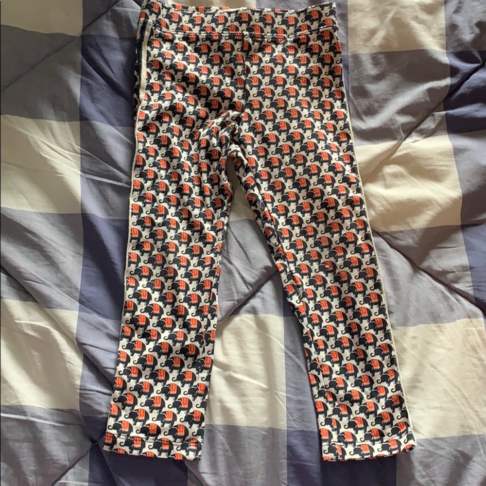 Crewcuts size 3 elephant leggings EUC
